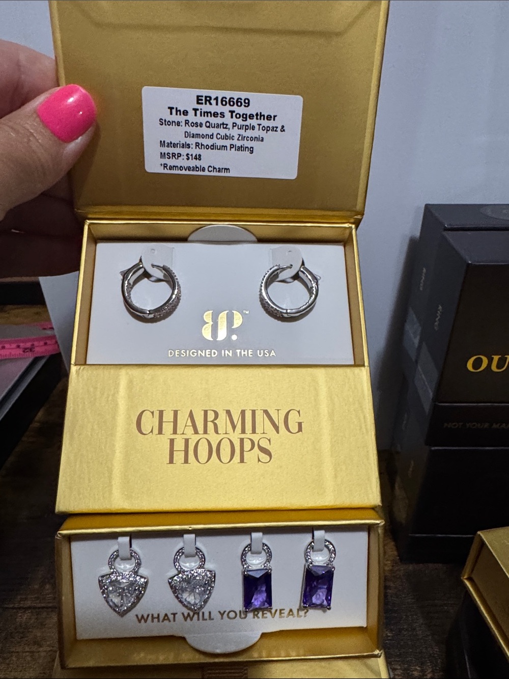Bomb Party Charming Hoops